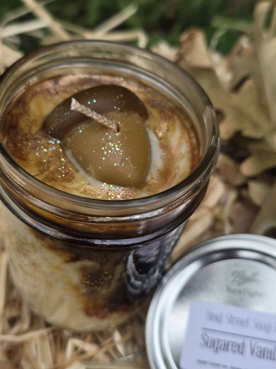 Sugared Vanilla Candle | Warm Vanilla & Brown Sugar