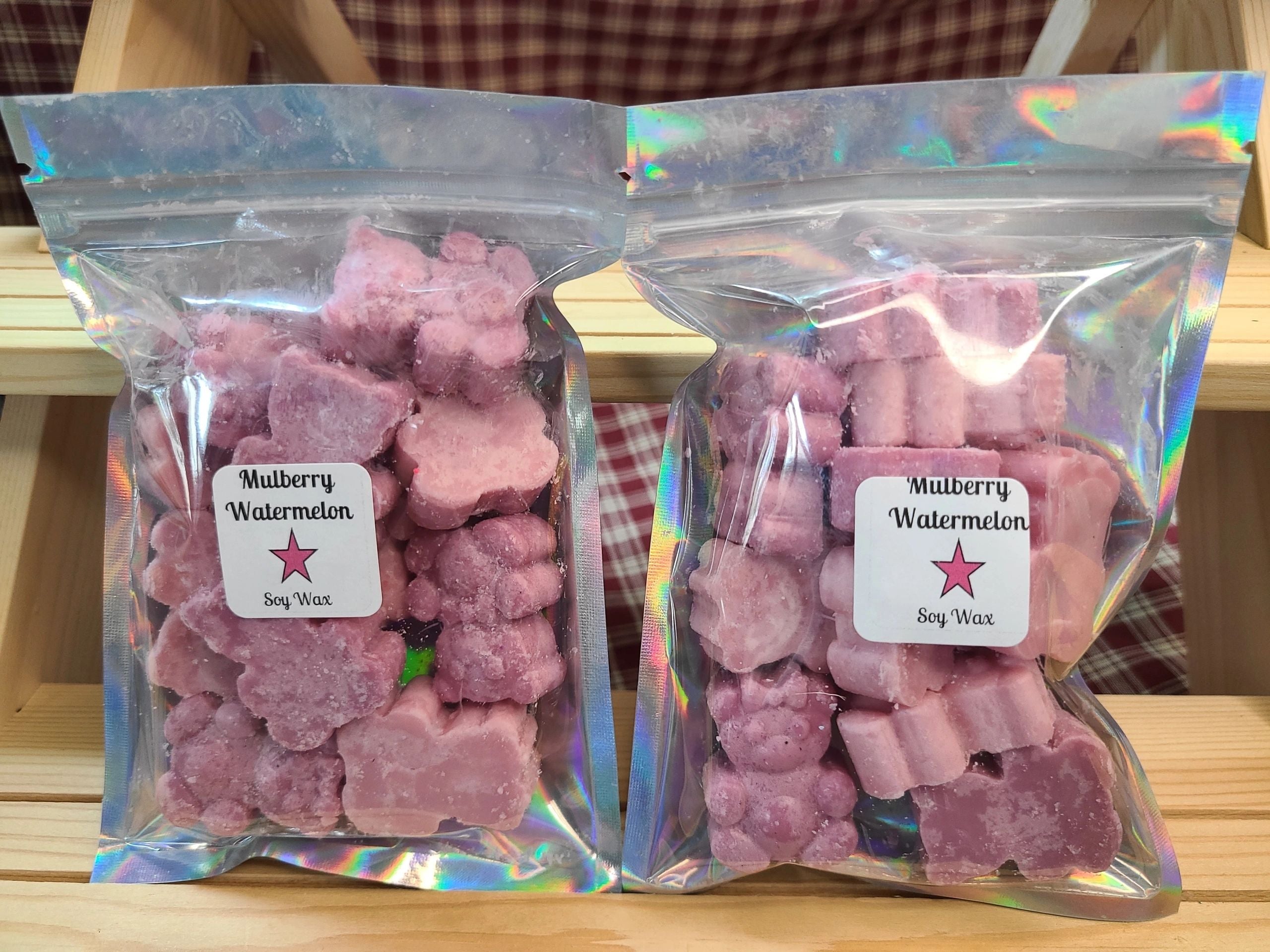 Mulberry Watermelon Bears | Soy Wax Melts - Reid Street Soap Co, LLC