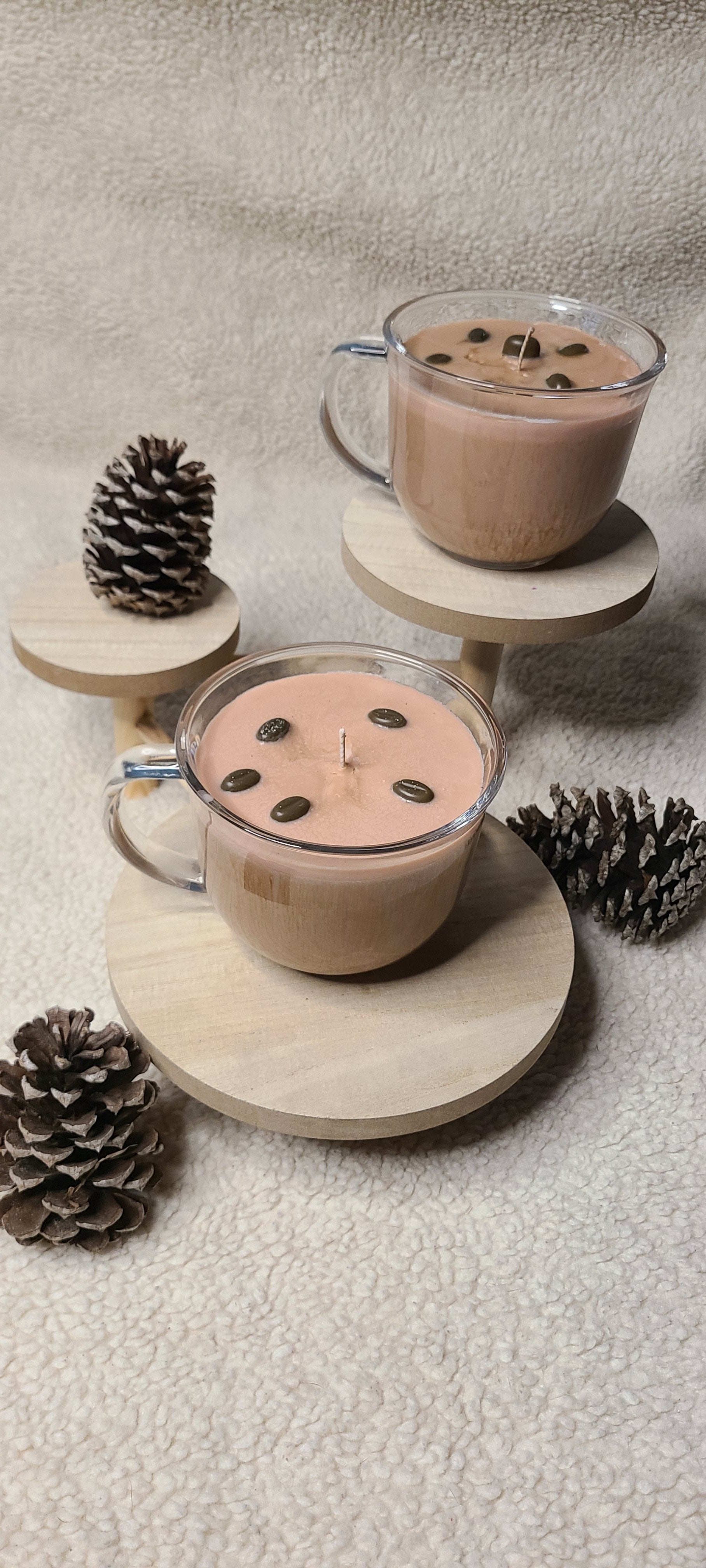 🕯️ Pumpkin Spice Latte Candle – 12oz Coconut Wax Coffee Cup Candle