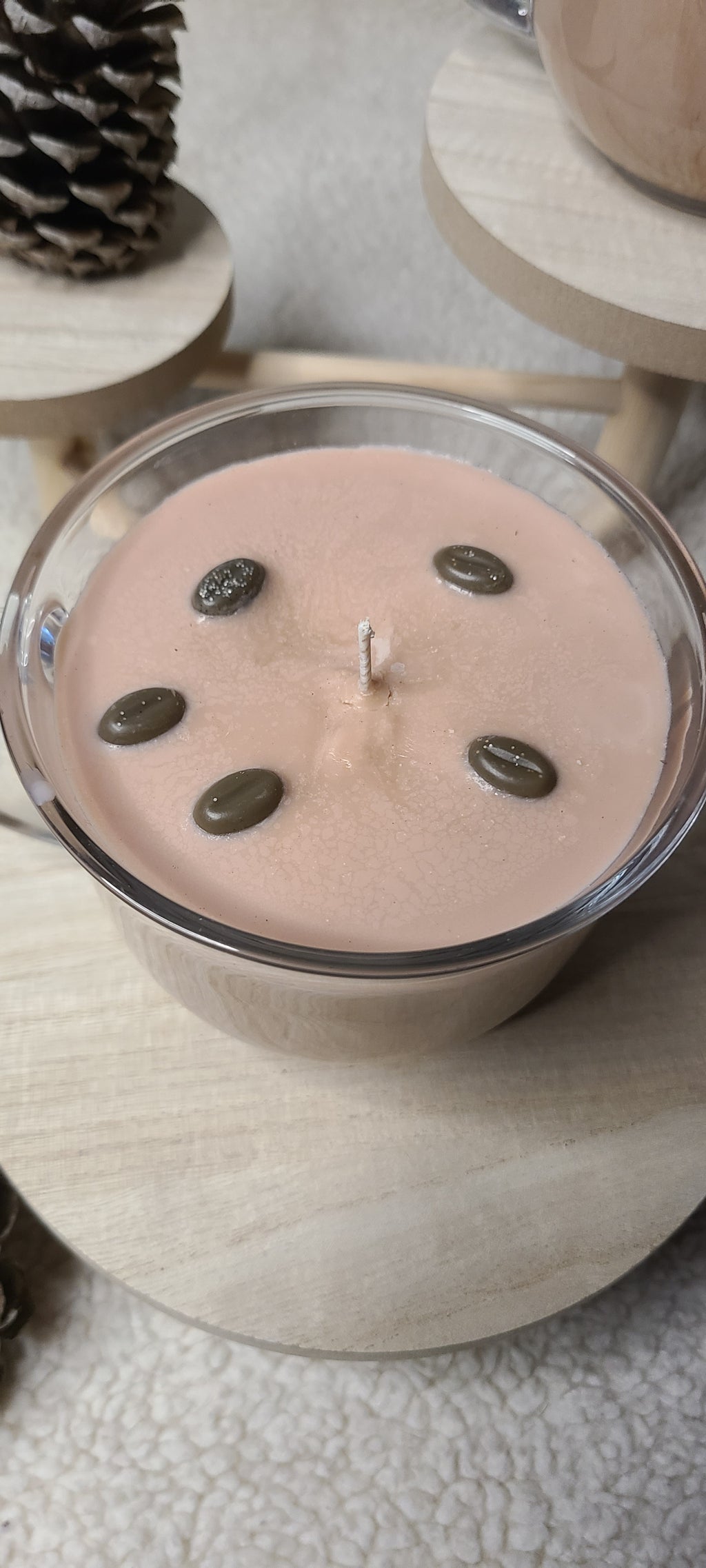 🕯️ Pumpkin Spice Latte Candle – 12oz Coconut Wax Coffee Cup Candle