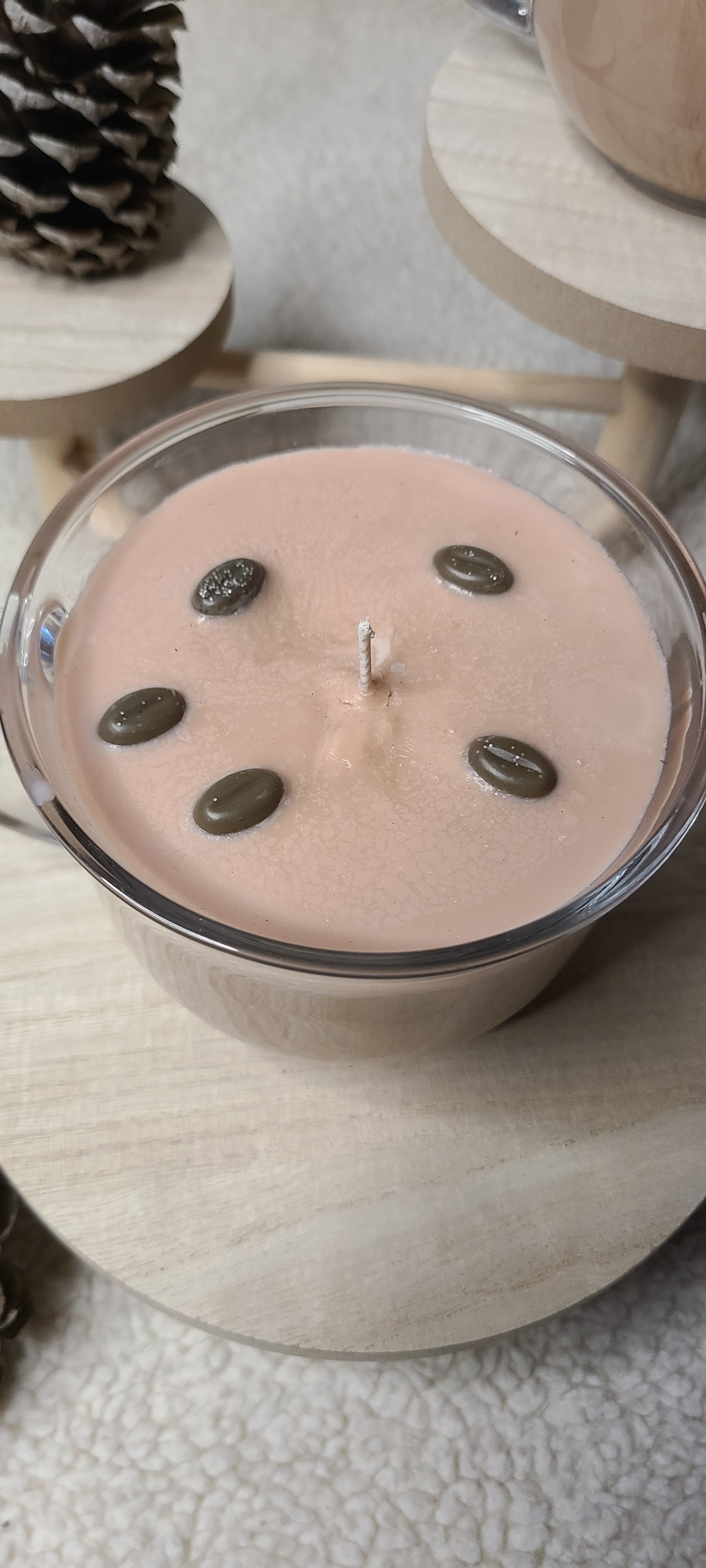 🕯️ Pumpkin Spice Latte Candle – 12oz Coconut Wax Coffee Cup Candle