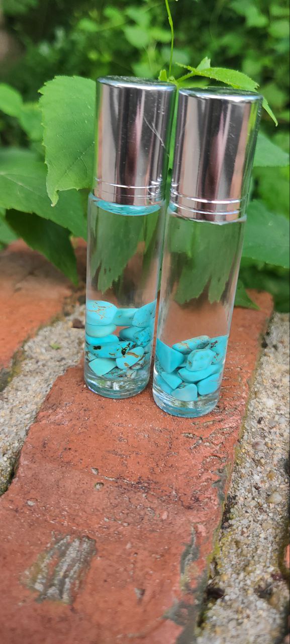 Turquoise Tranquility Fragrance 10ml - Calming, Portable Bliss