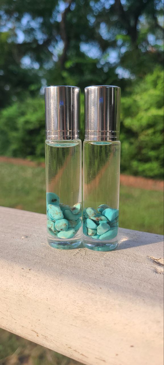 Turquoise Tranquility Fragrance 10ml - Calming, Portable Bliss
