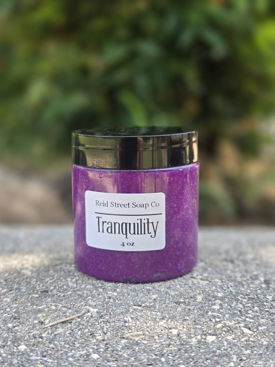 Tranquility Sugar Scrub 4oz - Exfoliating, Moisturizing, Glowing