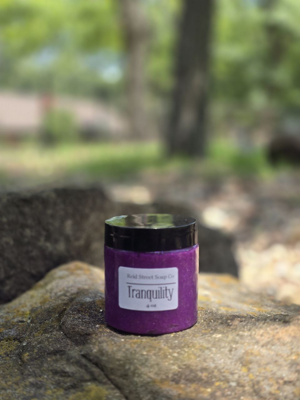 Tranquility Sugar Scrub 4oz - Exfoliating, Moisturizing, Glowing