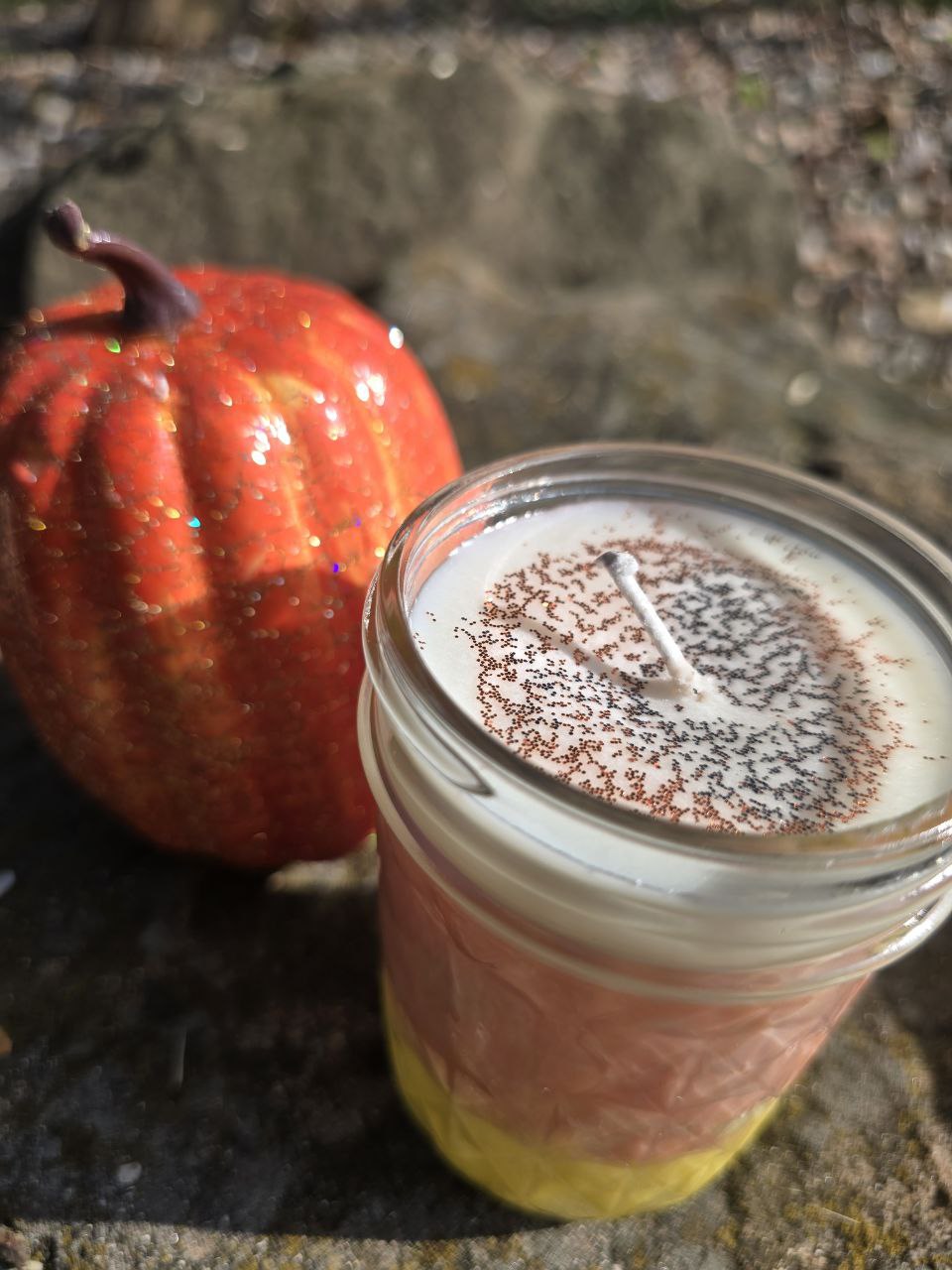 Pumpkin Spice Vibes Candle | Cozy Glow & Autumn Warmth