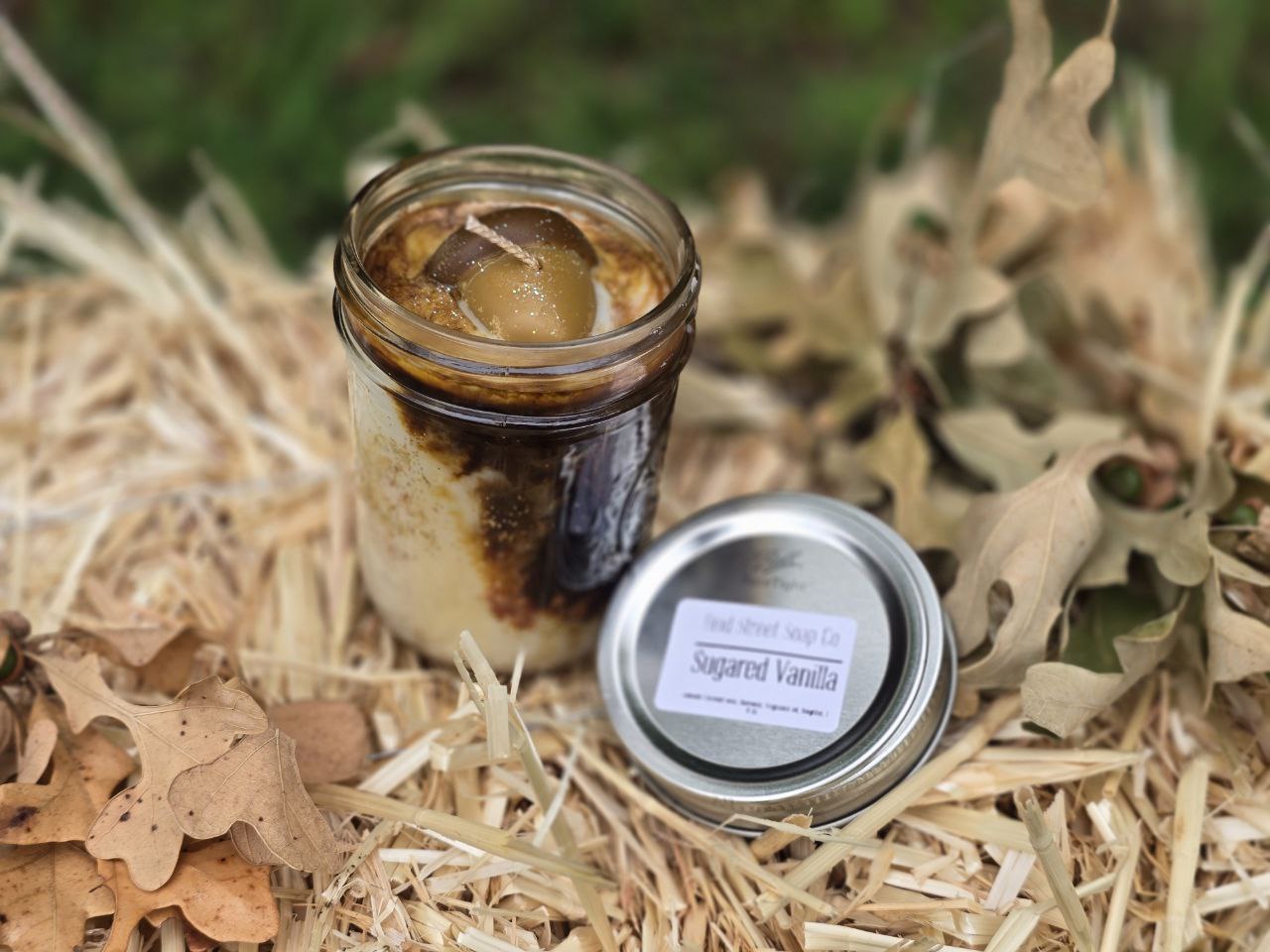 Sugared Vanilla Candle | Warm Vanilla & Brown Sugar