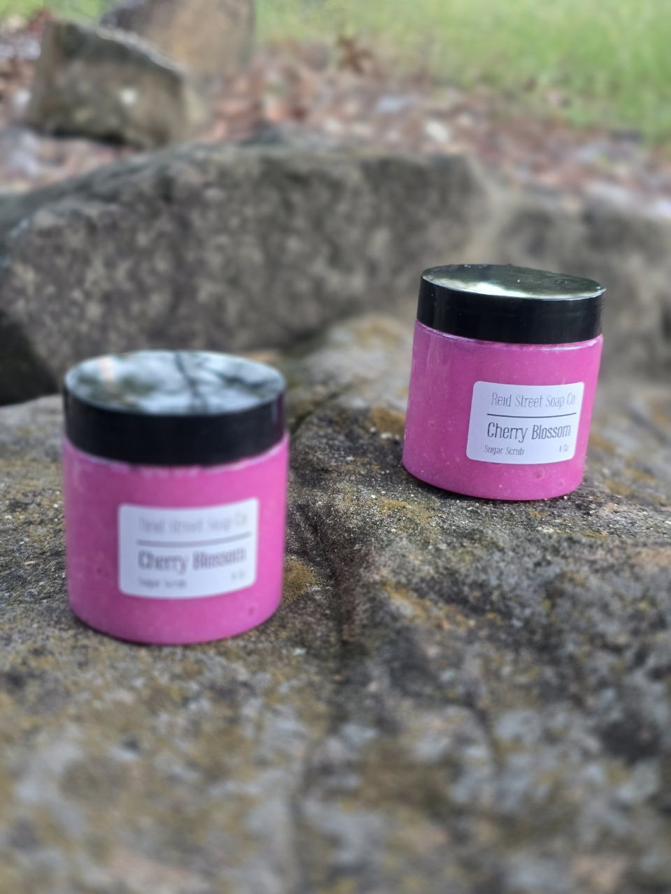 Cherry Pink Cherry Blossom Scrub 4oz - Exfoliating, Glowing Bliss
