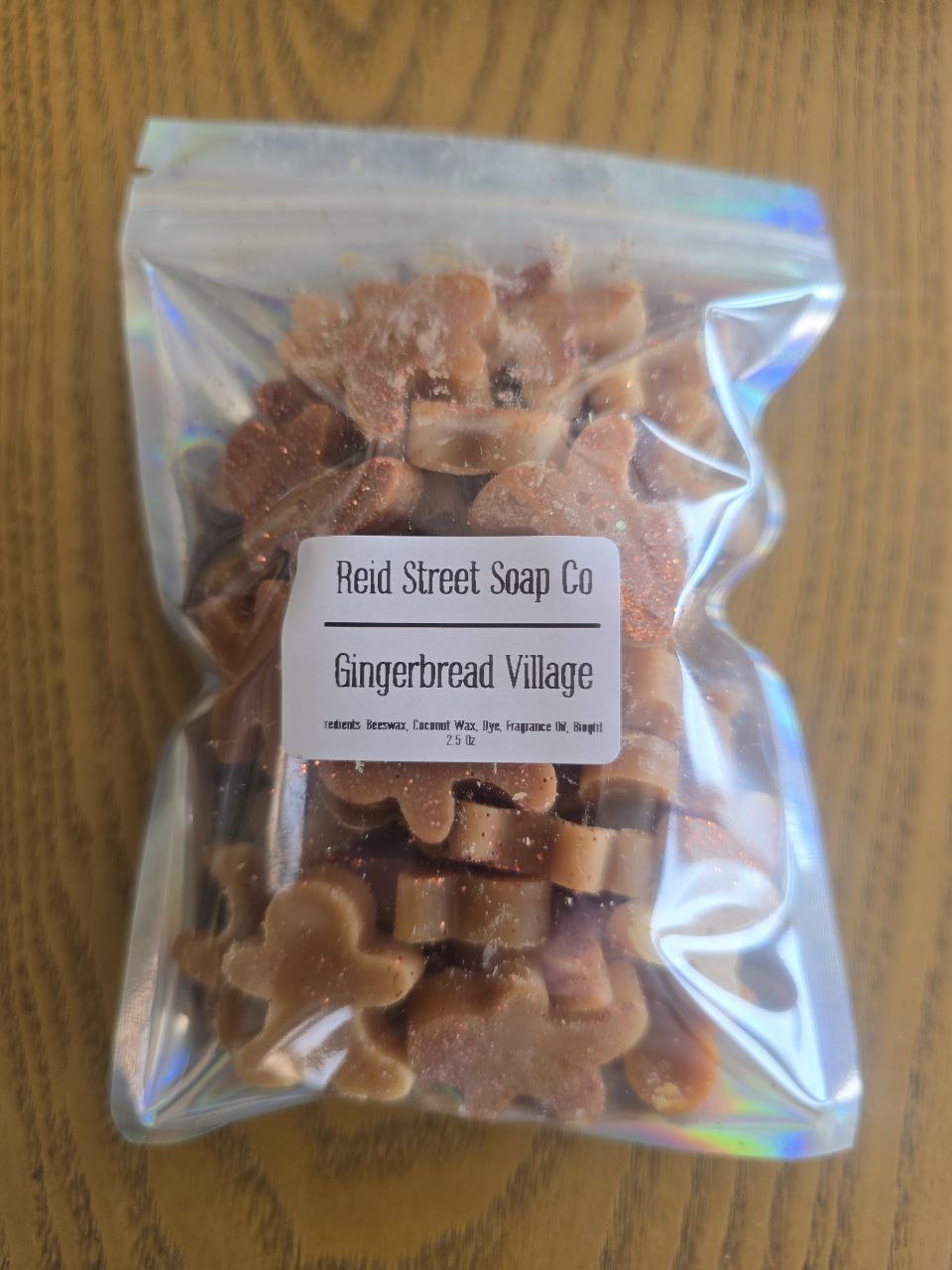 Gingerbread Village Wax Melts | Spiced Holiday Aroma & Festive Cheer