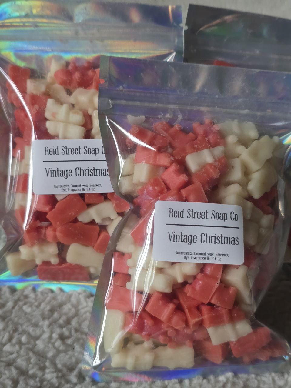 Vintage Christmas Wax Melts | Holiday Berry & Winter Spice