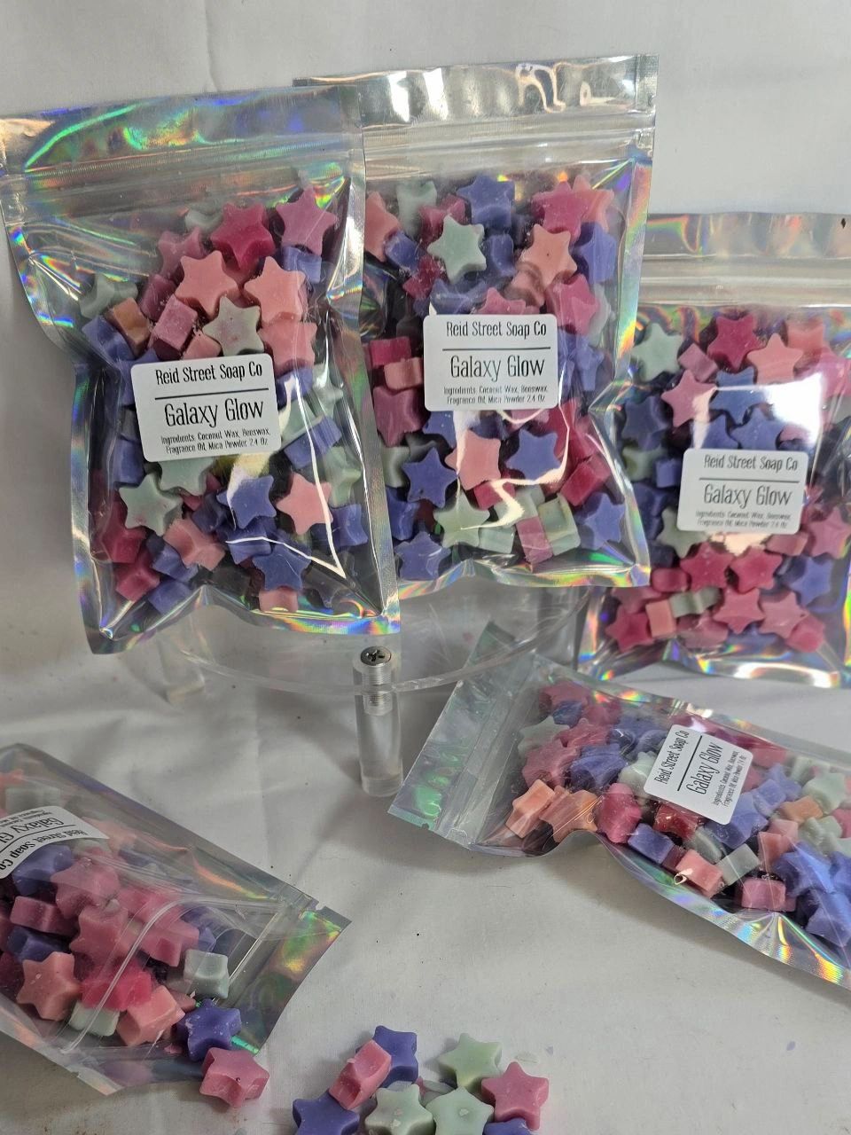 Galaxy Glow | Beeswax and Coconut Wax Melts - Reid Street Soap Co, LLC