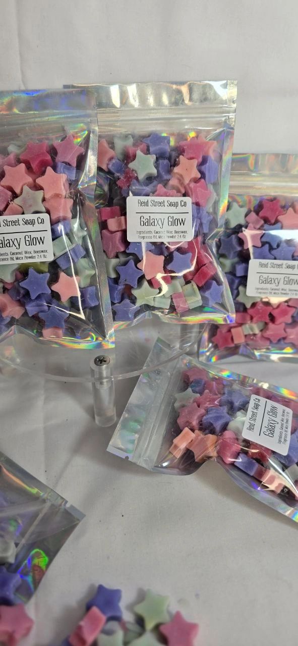 Galaxy Glow | Beeswax and Coconut Wax Melts - Reid Street Soap Co, LLC