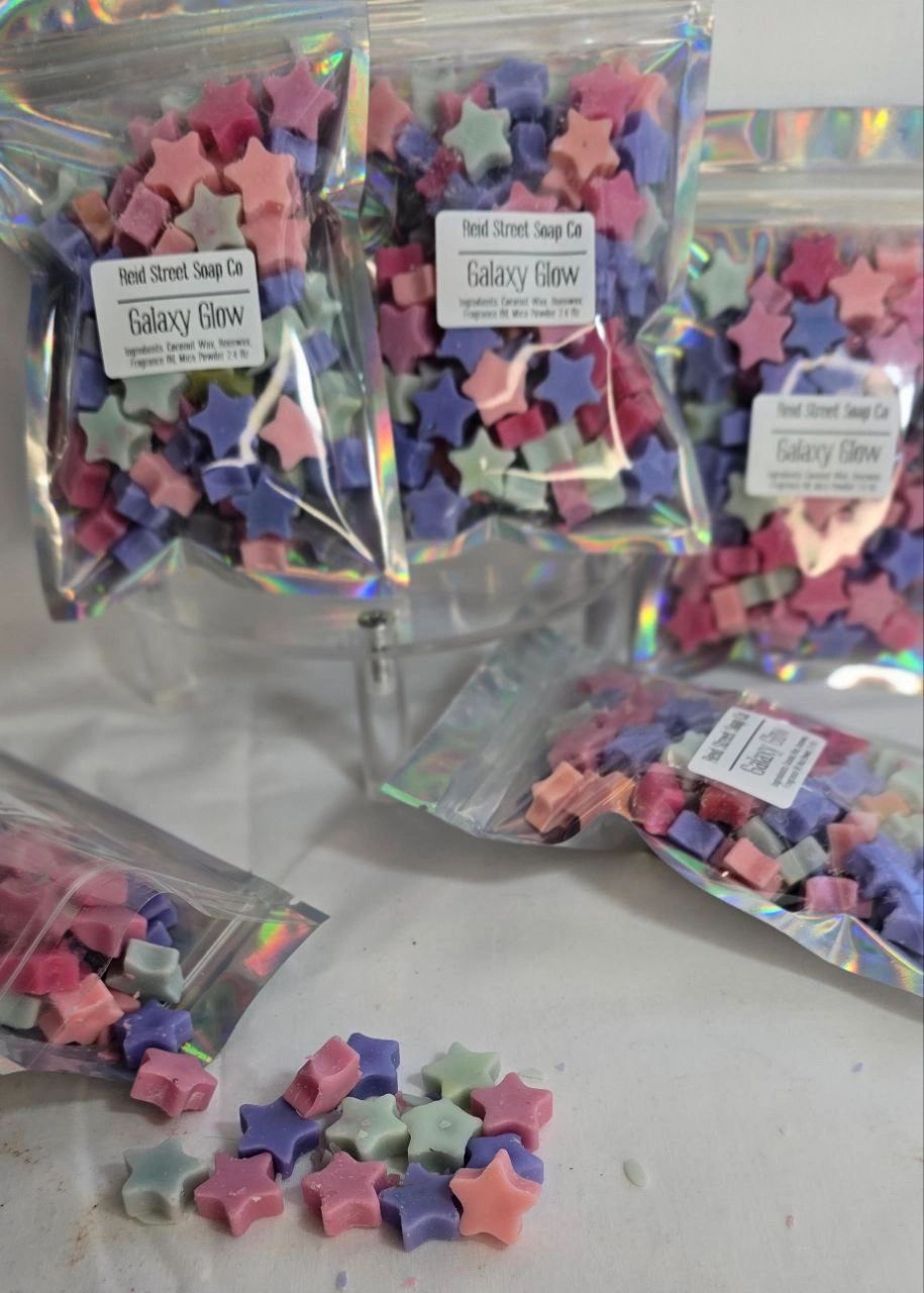 Galaxy Glow | Beeswax and Coconut Wax Melts - Reid Street Soap Co, LLC