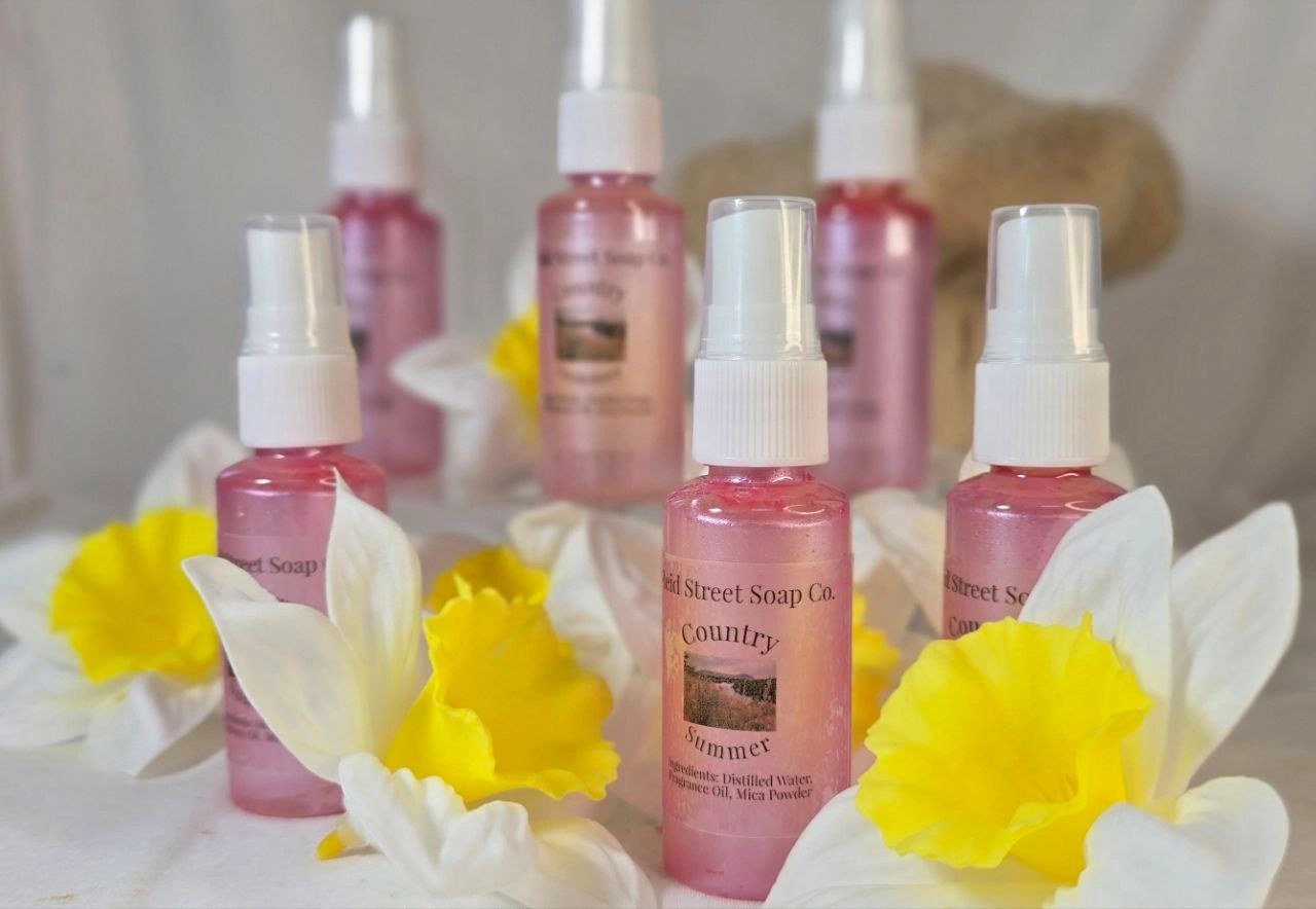 Country Summer Body Spray | Refreshing 2 oz Mist with Paraben- and Phthalate-Free Fragrance Oils - Reid Street Soap Co, LLC