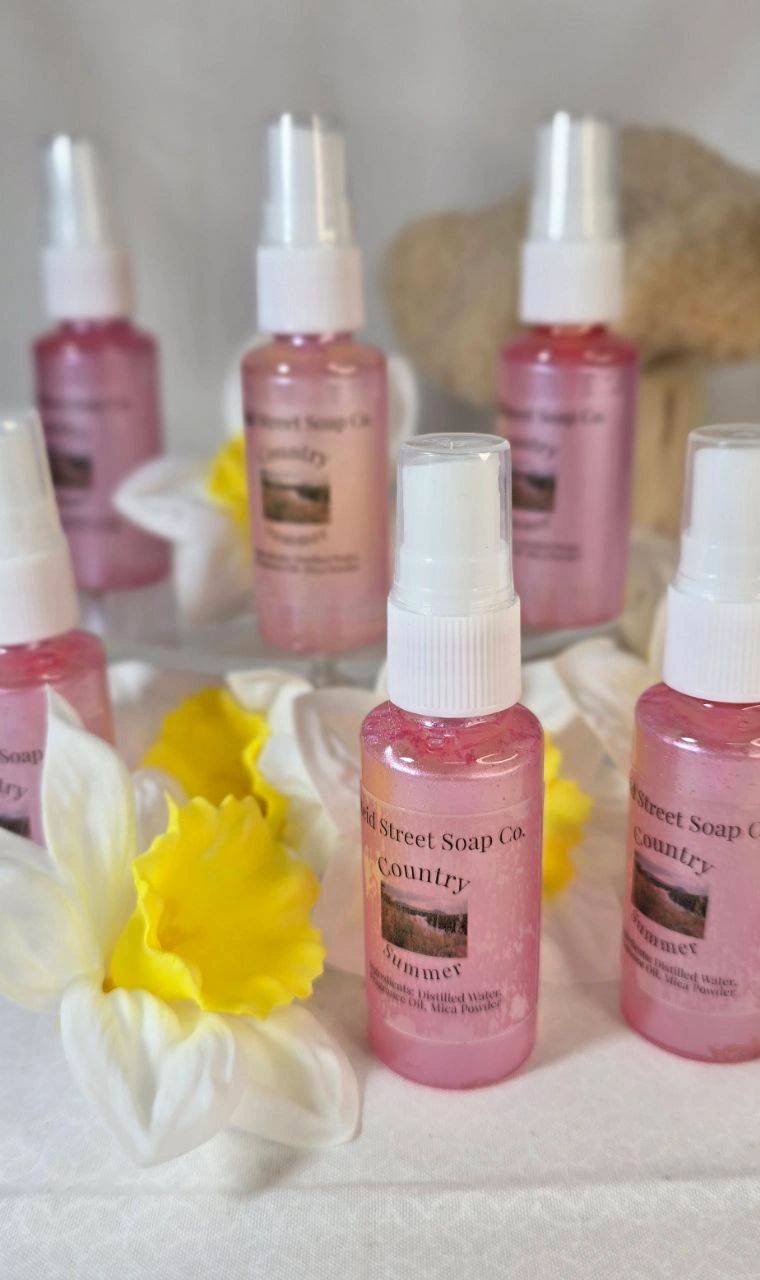 Country Summer Body Spray | Refreshing 2 oz Mist with Paraben- and Phthalate-Free Fragrance Oils - Reid Street Soap Co, LLC