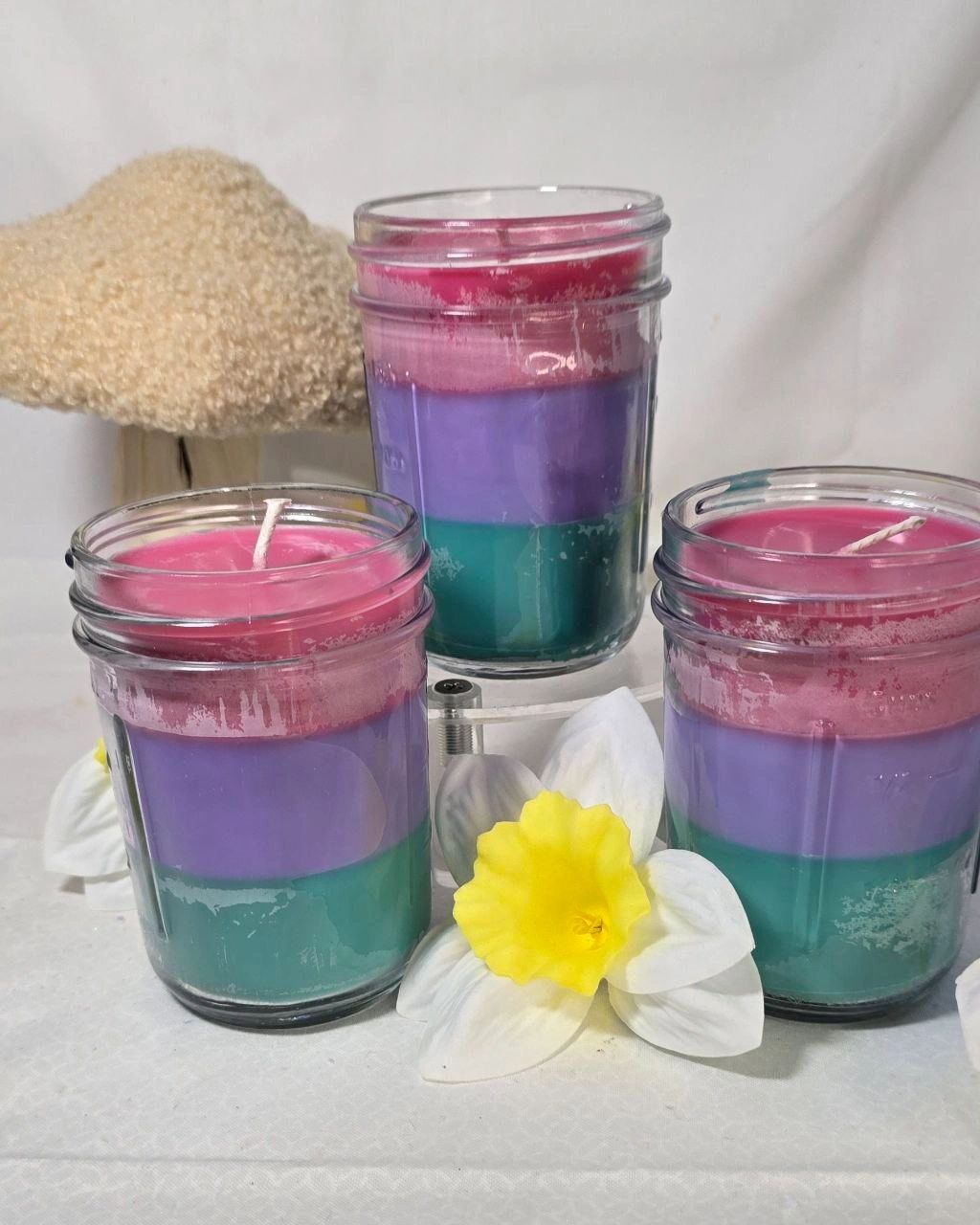 Berry Citrus Grove Coconut Wax Candle - Strawberries & Bergamot in a Mason Jar - Reid Street Soap Co, LLC