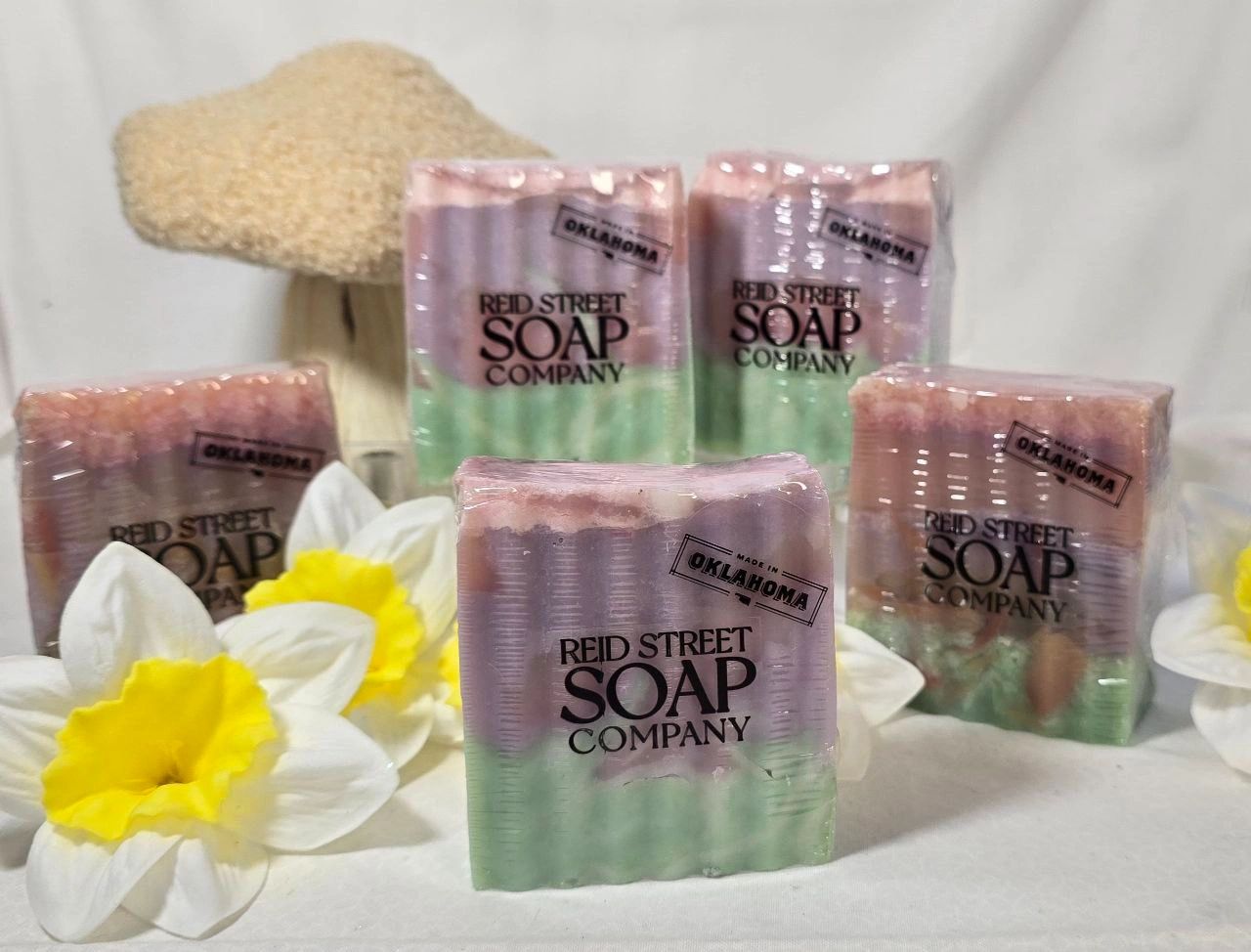 Berry Citrus Grove - Handcrafted Tallow Soap with Strawberries & Bergamot - Reid Street Soap Co, LLC