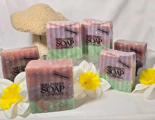 Berry Citrus Grove - Handcrafted Tallow Soap with Strawberries & Bergamot - Reid Street Soap Co, LLC