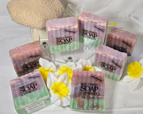 Berry Citrus Grove - Handcrafted Tallow Soap with Strawberries & Bergamot - Reid Street Soap Co, LLC
