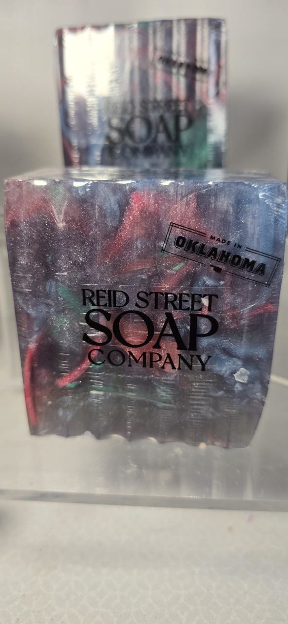 Starlit Backroads Artisan Soap – Limited Edition | Soft Fruits Scent | Handmade 5 oz | Bioglitter | Paraben & Phthalate Free