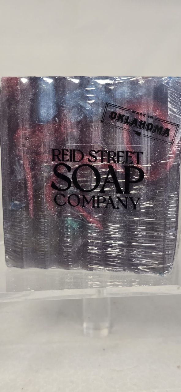 Starlit Backroads Artisan Soap – Limited Edition | Soft Fruits Scent | Handmade 5 oz | Bioglitter | Paraben & Phthalate Free