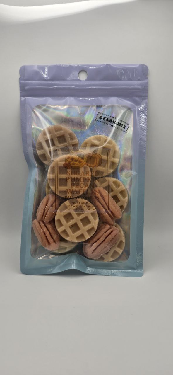 Sugared Pumpkin Pecan Waffles – Fall Wax Melts