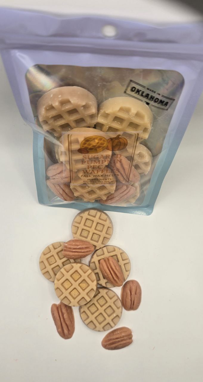 Sugared Pumpkin Pecan Waffles – Fall Wax Melts