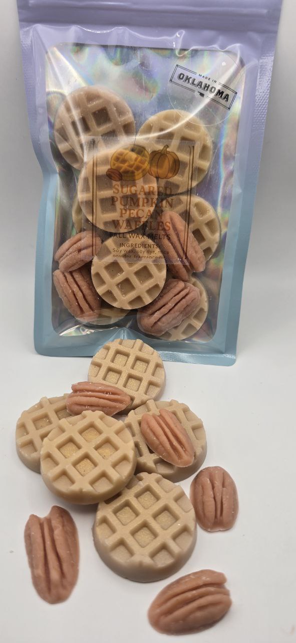 Sugared Pumpkin Pecan Waffles – Fall Wax Melts