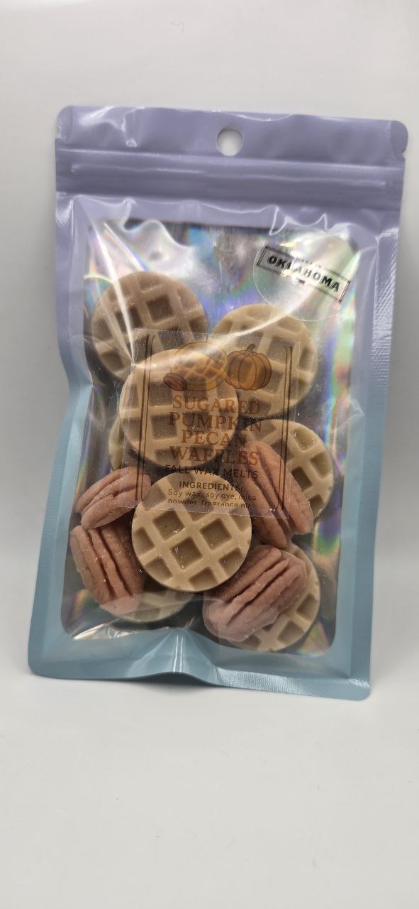 Sugared Pumpkin Pecan Waffles – Fall Wax Melts