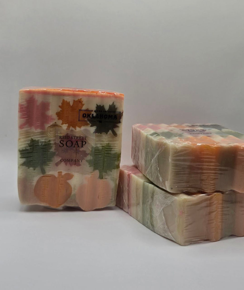 Frosted Pumpkin Handmade Soap – Cozy Fall Skincare with Pumpkin Spice Scent