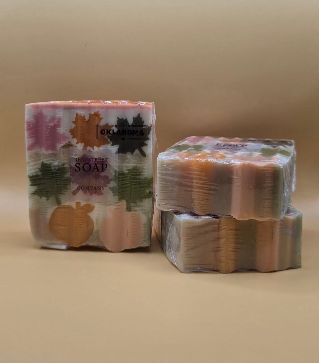 Frosted Pumpkin Handmade Soap – Cozy Fall Skincare with Pumpkin Spice Scent