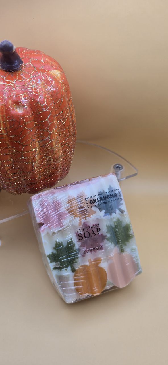 Frosted Pumpkin Handmade Soap – Cozy Fall Skincare with Pumpkin Spice Scent