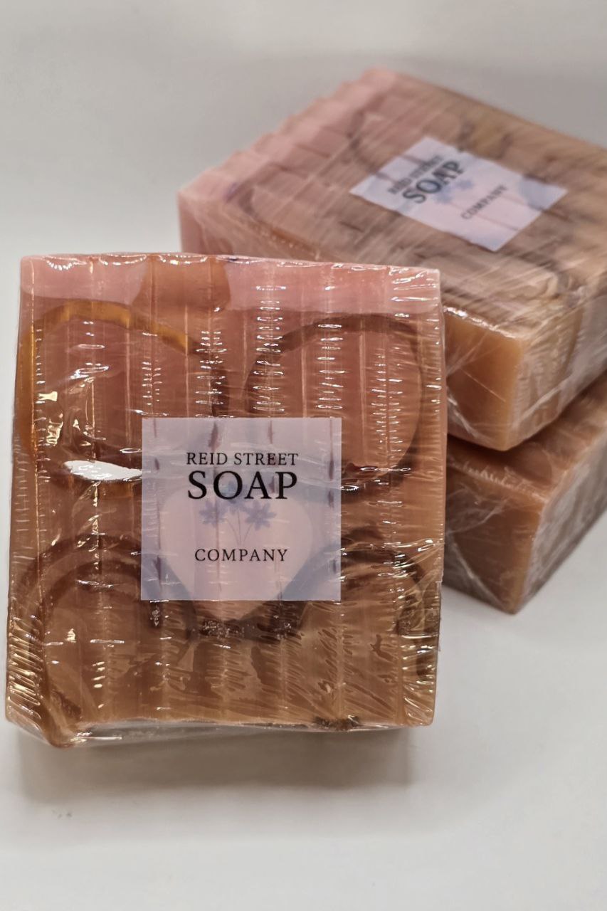 🍓 Strawberry Shortcake Swirl | Shea, Mango & Cocoa Butter Soap