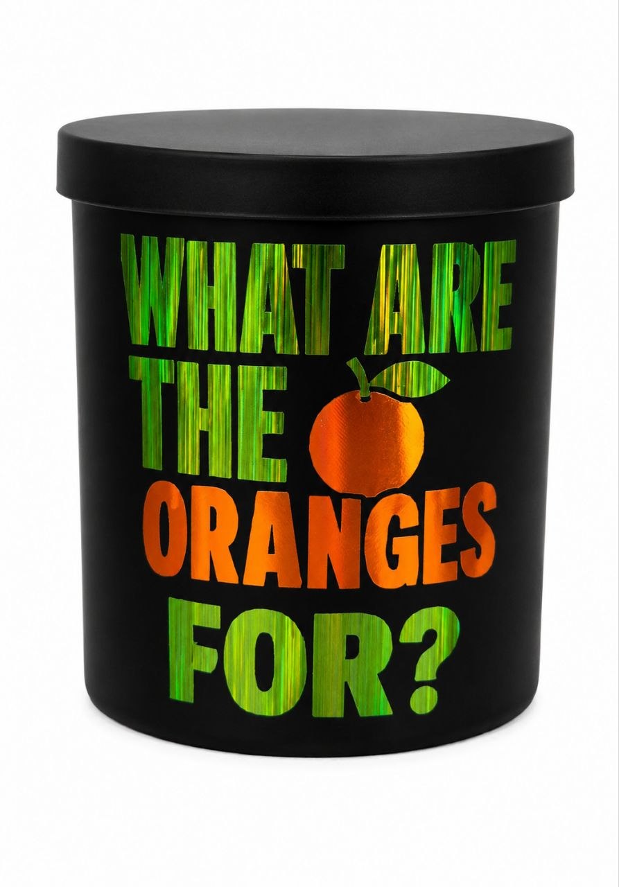 🍊 WHAT ARE THE ORANGES FOR? | Orange Creamsicle Beeswax + Coconut Wax Candle