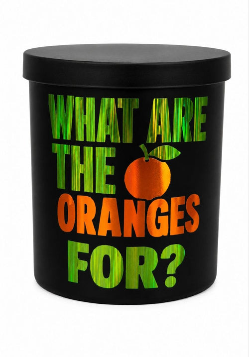 🍊 WHAT ARE THE ORANGES FOR? | Orange Creamsicle Beeswax + Coconut Wax Candle