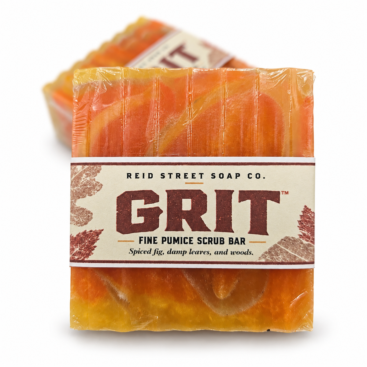 Grit Fine Pumice Scrub Bar – Spiced Fig, Pine & Woods