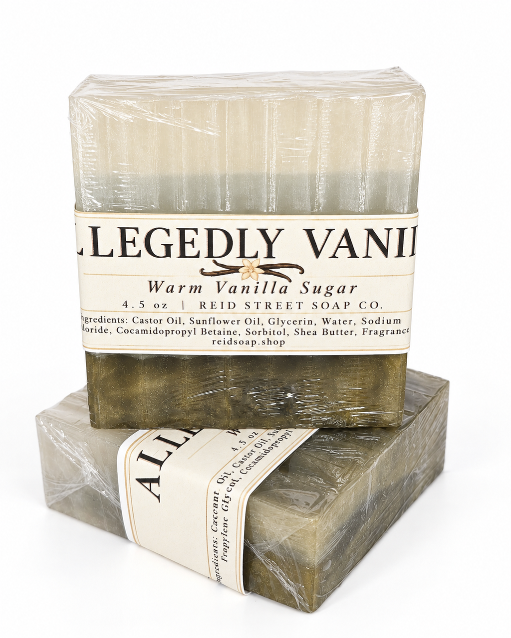 Allegedly Vanilla Soap | Warm Vanilla Sugar | 4.5 oz